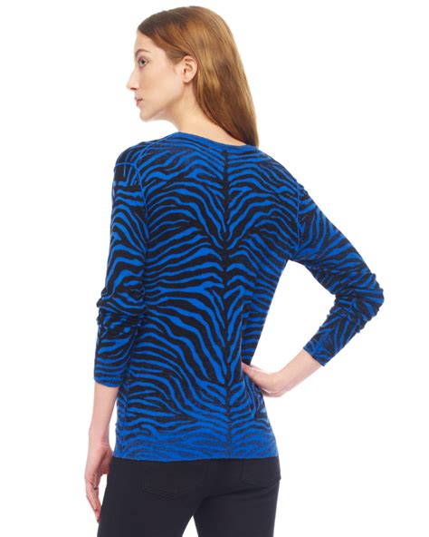 michael kors zebra sweater|Michael Kors sweaters men.